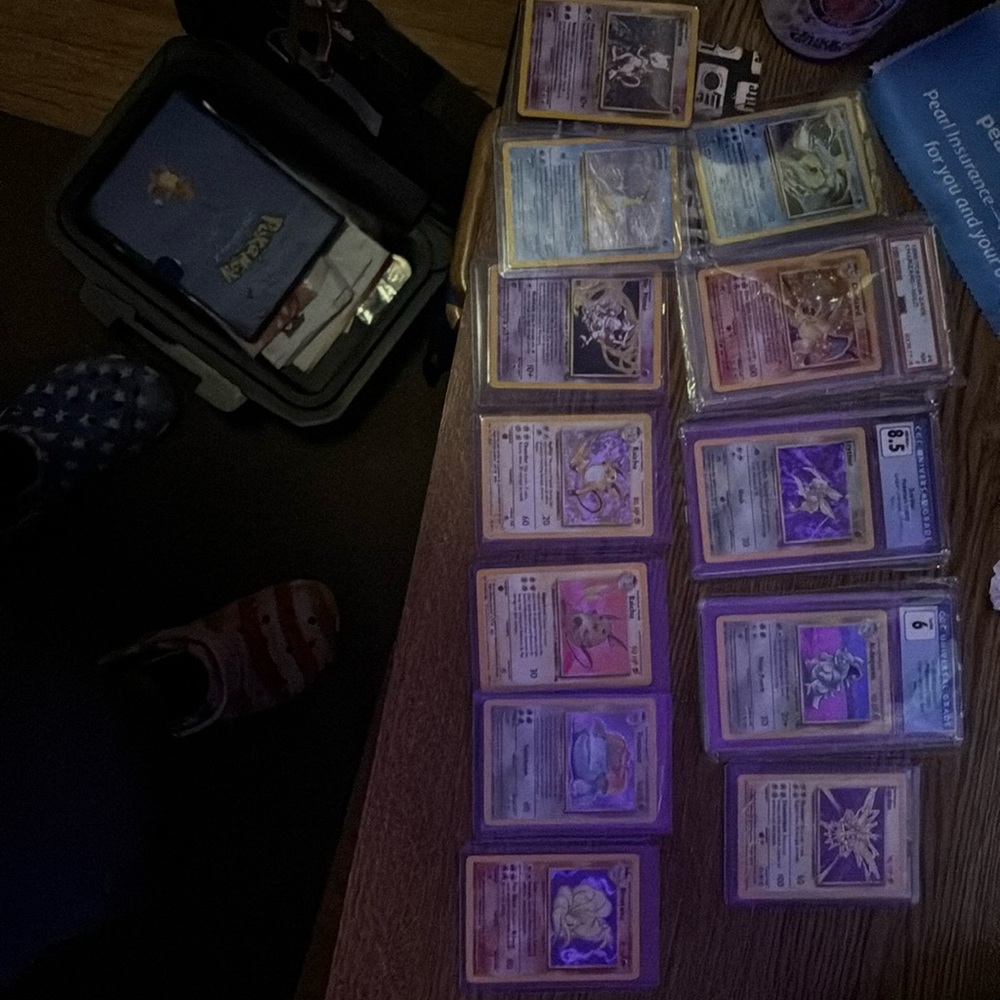 Huge holo Pokémon collection